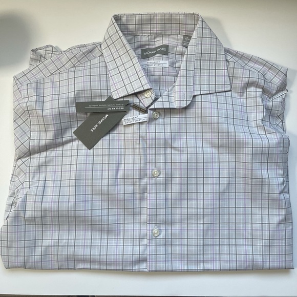 MICHAEL MICHAEL KORS Check Print Regular Fit Shirt - Picture 4 of 10